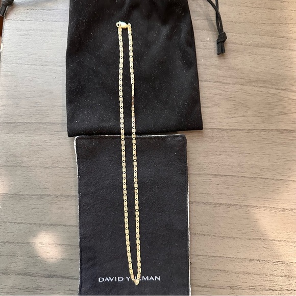 18” Chain necklace in 14K gold, White Rhodium-Plate & Rose Rhodium - Picture 5 of 9